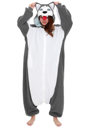 SAZAC Siberian Husky Kigurumi - M+ & XL Halloween Costume from USA