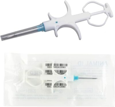 20-100pcs Pet Microchip Animal Chip w/ Injector ID Tag Implants Pig Dog  FDX-B