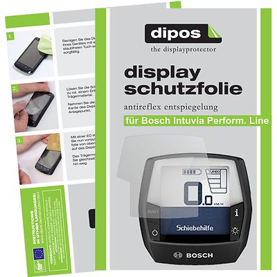 3x Schutzfolie für Bosch Intuvia Performance Line matt Displayschutzfolie Folie