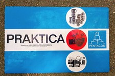 Rare Original Pentacon/PRAKTICA VEB Dresden Mat Blue - Classic-Camera-Store DD