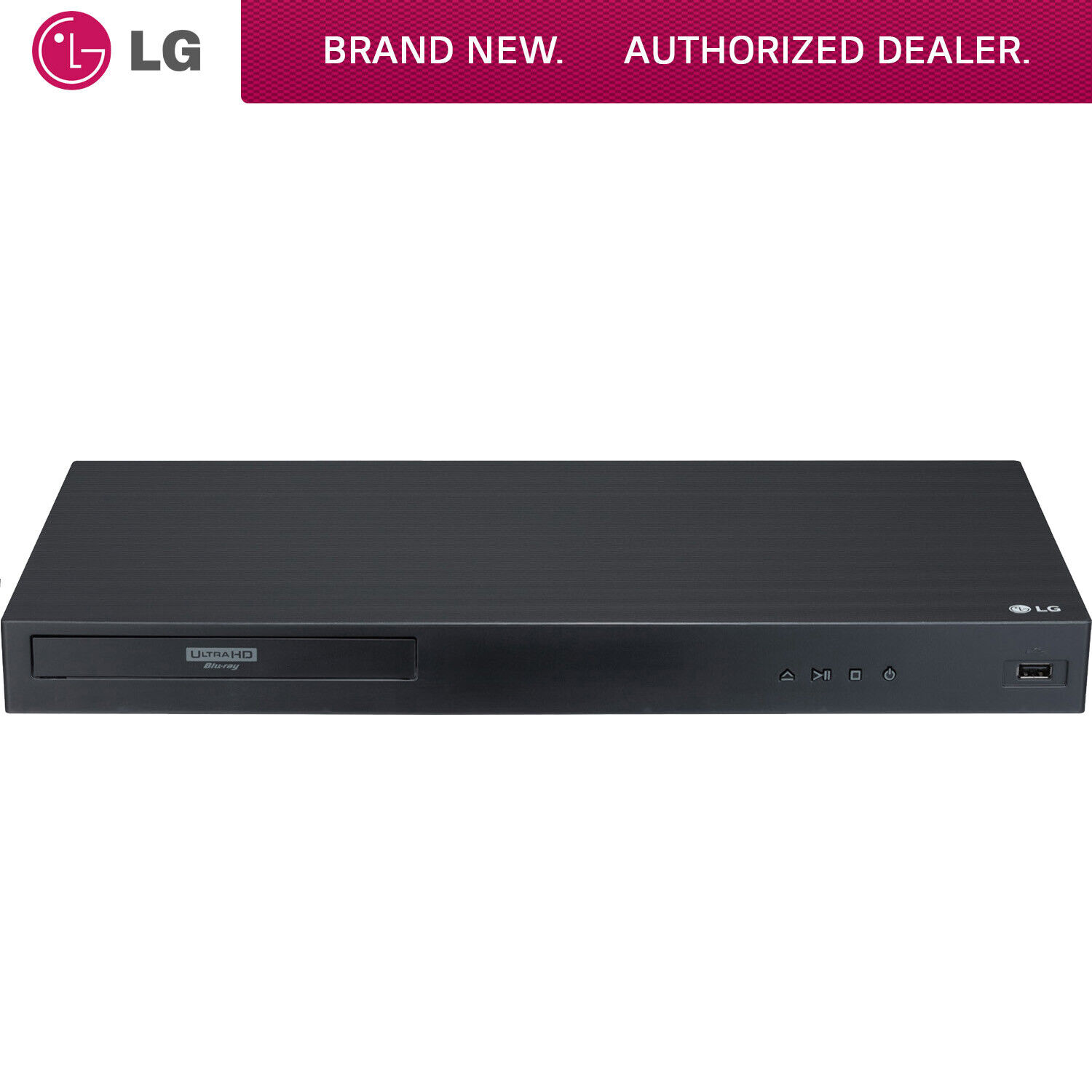 LG Streaming 4K Ultra HD Hi-Res Audio Wi-Fi Built-In Blu-ray Player Black  UBK90 - Best Buy