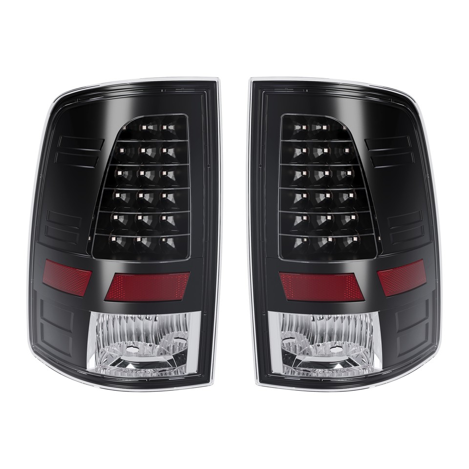 For 2009-2018 Dodge Ram 1500 10-18 Ram 2500 3500 Smoke LED Tail Lights Lamps L+R - Foto 2