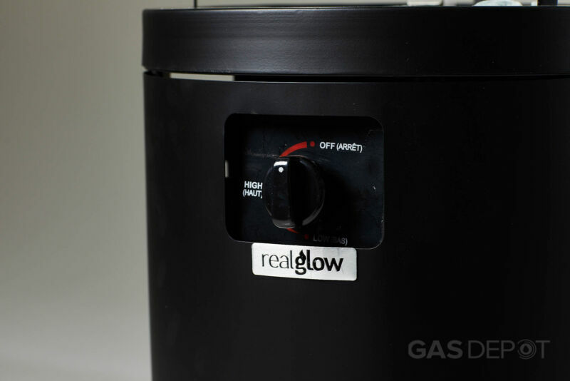 REALGLOW Column Propane Gas Fire Pit Patio Heater 10KW | eBay