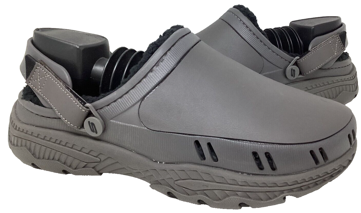 スケッチ03 Skechers Men's Foamies Creston Ultra Lined Cozy Vibez Clogs