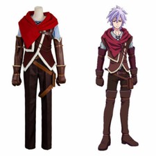 No Game No Life Zero Riku Dola Suit Cosplay Costume Uniform Outfit Jacket Shir