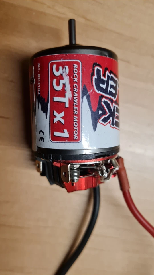 Robitronic brushless Crawler-Regler plus Robitronic Brushed 35 Turn Motor - Bild 3 von 3