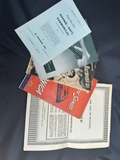 VINTAGE HOHNER HARMONICA CATALOGS - 5 Different Pieces 1937, 1946, 1950