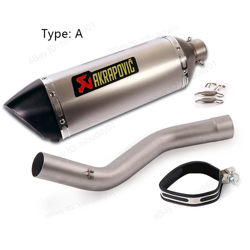 Silenciador silenciador DB Killer tubo de escape 51 mm para Kawasaki Ninja ZX10R 2008-2020 Foto 4 de 4