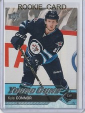 2016-17 UD Upper Deck Young Guns Kyle Connor Rookie Card RC #212 Mint. rookie card picture