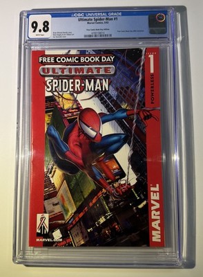 Ultimate Spider-Man #1 CGC 9.8 1st Ever Free Comic Book Day (2002)!