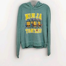 Nickelodeon Teenage Mutant Ninja Turtles Junior XL 15/17 Pullover Green Hoodie