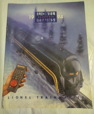 VINTAGE LIONEL TOY TRAIN CATALOG 1994 TRAINMASTER EDITION