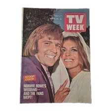 TV Week Vintage Magazine March 20, 1971 Normie Rowe, King Harvest Pin-Up 