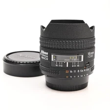 Nikon Nikkor AF 16mm f2.8 D Fisheye Lens #304