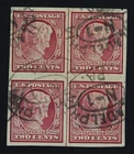 CKStamps: US Stamps Collection Scott#368 Block Used