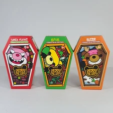 Deddy Bears S1 Christmas Edition 5" Plush Lot Of 3 - Elfvis Blitzer Santa Clawz