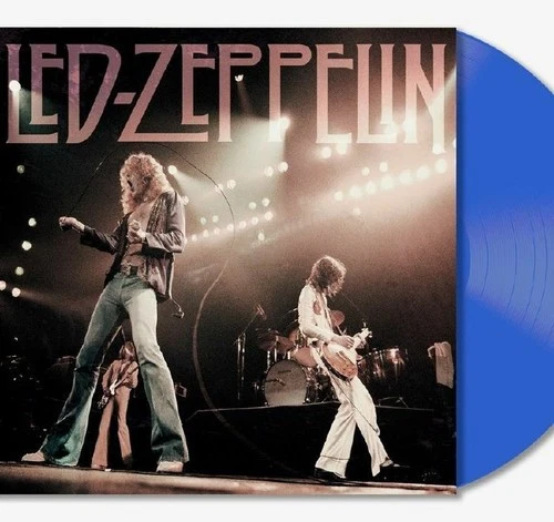 LED ZEPPELIN Live In Europe 1969 The Art Of Vinyl Music Format: blue vinyl LP