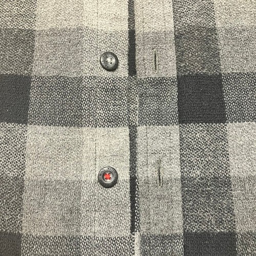 Element Flannel Shirt Mens Size S Heavy Cotton Plaid Check Skateboard Gray Black - Picture 6 of 13