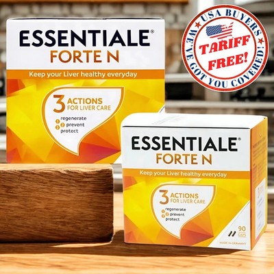 2 Boxes X Essentiale Forte N Liver Detox & Liver Tonic Supplement 90s