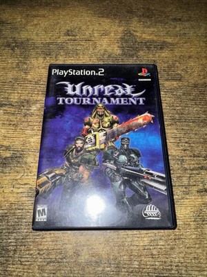 Sony PlayStation 2 PS2 Infogrames Unreal Tournament game & case Tested & working
