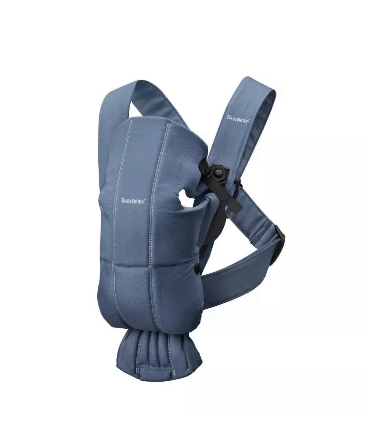 Vintage Indigo Baby Carrier Mini - Comfortable & Easy for Newborns 7-25 lbs.