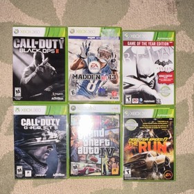 Microsoft Xbox 360 Console Bundle w/ Controller, Power Adapter, 12 Games incl. &hellip;