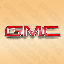 2007-2013 Grille Emblem For Gmc Yukon Acadia Front Nameplate Letter Badge Chrome