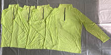 Men 4 pieces 2XL High Visibility Safety construction work T Shirt Fast Drying