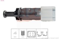 1X EPS 1.810.149 Bremslichtschalter FüR Smart Renault Trucks
