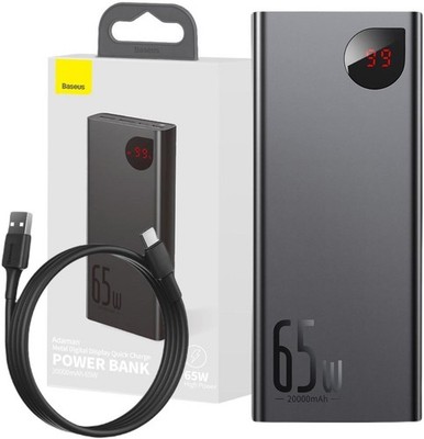 6953156204324 Powerbank Baseus Adaman Digital Display PPIMDA-D01 20000mAh 65W PD