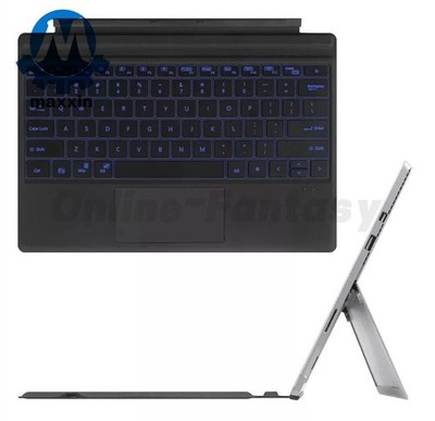 Wireless Keyboard Backlit Type Cover Magnetic for Microsoft Surface Pro 7/6/5/4