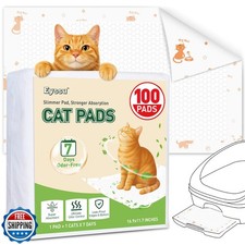 Litter Pads Compatible with Breeze Litter Box System, 100ct Super Absorbent P