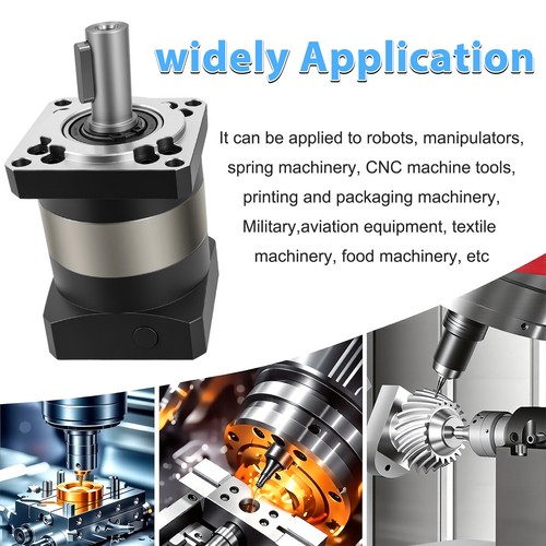 NEMA23 Boîte de vitesses planétaire 1/4 en 6.35/8/11/14mm entrée pour servomoteur 60mm - Photo 8/8