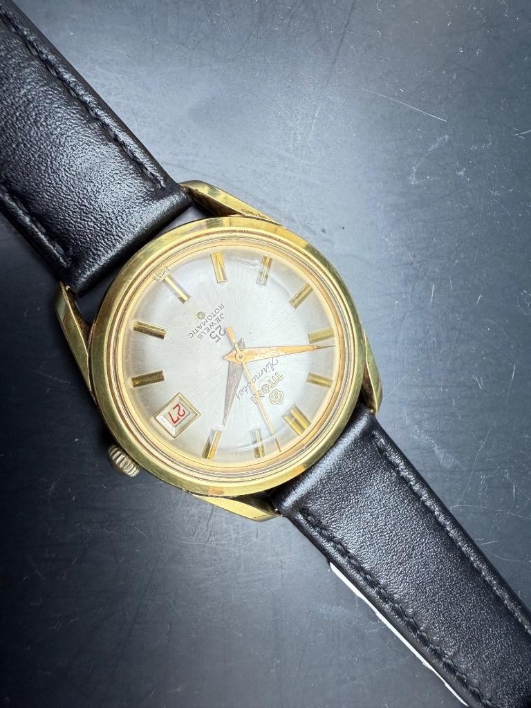 Airmaster 25j Vintage Dress Watch 1960s Titoni Automatic - vintagewatches.pk