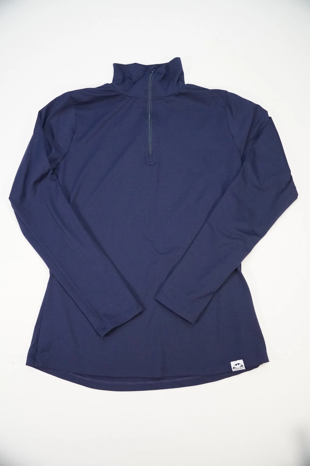 Corbeaux Women Medium 1/4 Zip Technical Base Layer Top Aspen Activewear USA Made