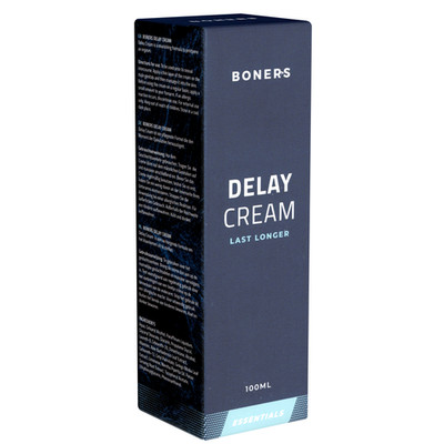 Boners Delay Cream 100ml Verzögernd für Männer gegen vorzeitigen Samenerguss