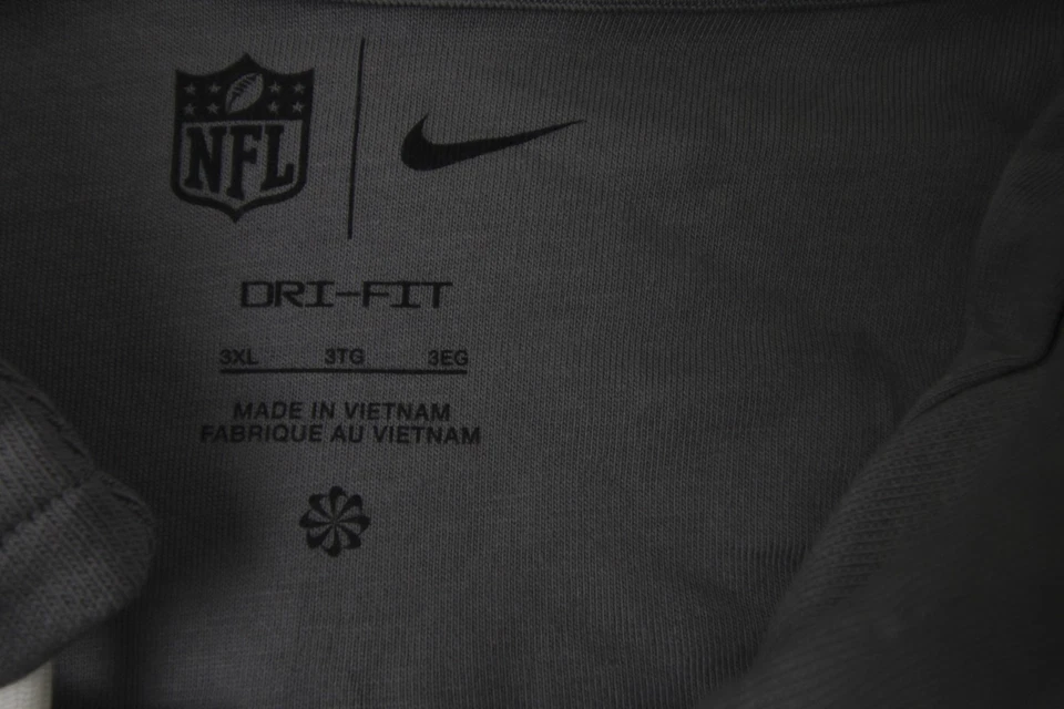 New York Jets Nike NFL On Field Sudadera Para Hombre Gris Nueva Foto 3 de 4
