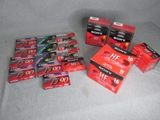 Sony-TDK-Maxell  50 Blank Cassette Tapes NEW /SEALED
