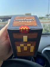 McDonald  s Minecraft Movie Collectors Toy - Unopened - Sealed - W/Code