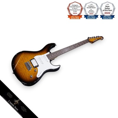 Yamaha Pacifica 212VFM E-Gitarre mit geflammtem Ahorn Top Coil Tap