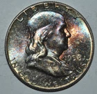 1958 Franklin Half Dollar {{{Y524