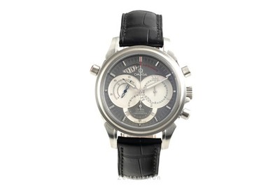 Omega De Ville Chronograph Rattrapante Stahl Automatik Herrenuhr 4848.40.31