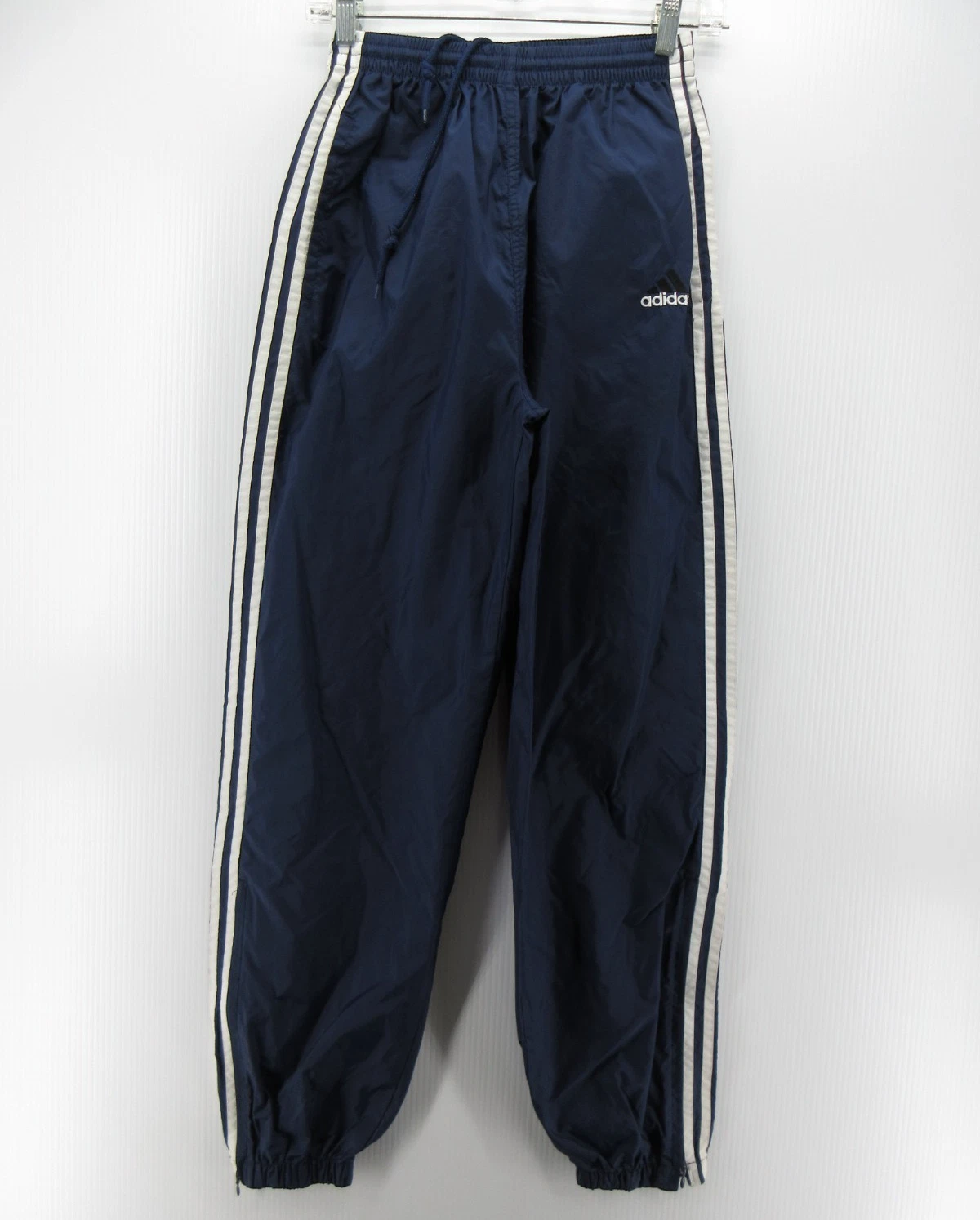 VTG Adidas Pants Men Small Blue Track Jogger Windbreaker Ankle Zip Sportswear
Opens in a new window