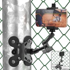 Magnetic Cell Phone Fence Mount for Iphone, Post Mount for Mevo Start, Gopro & A