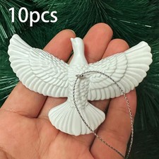 10Pcs Friendship Dove Hanging Ornament Delicate for Birthday Festival Office