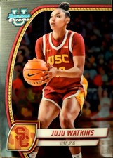 2024-25 Bowman University Chrome JuJu Watkins #37 & Women Top Prospect Lot