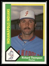 1990 CMC International League - Richard Thompson #9 Indianapolis Indians (Expos)