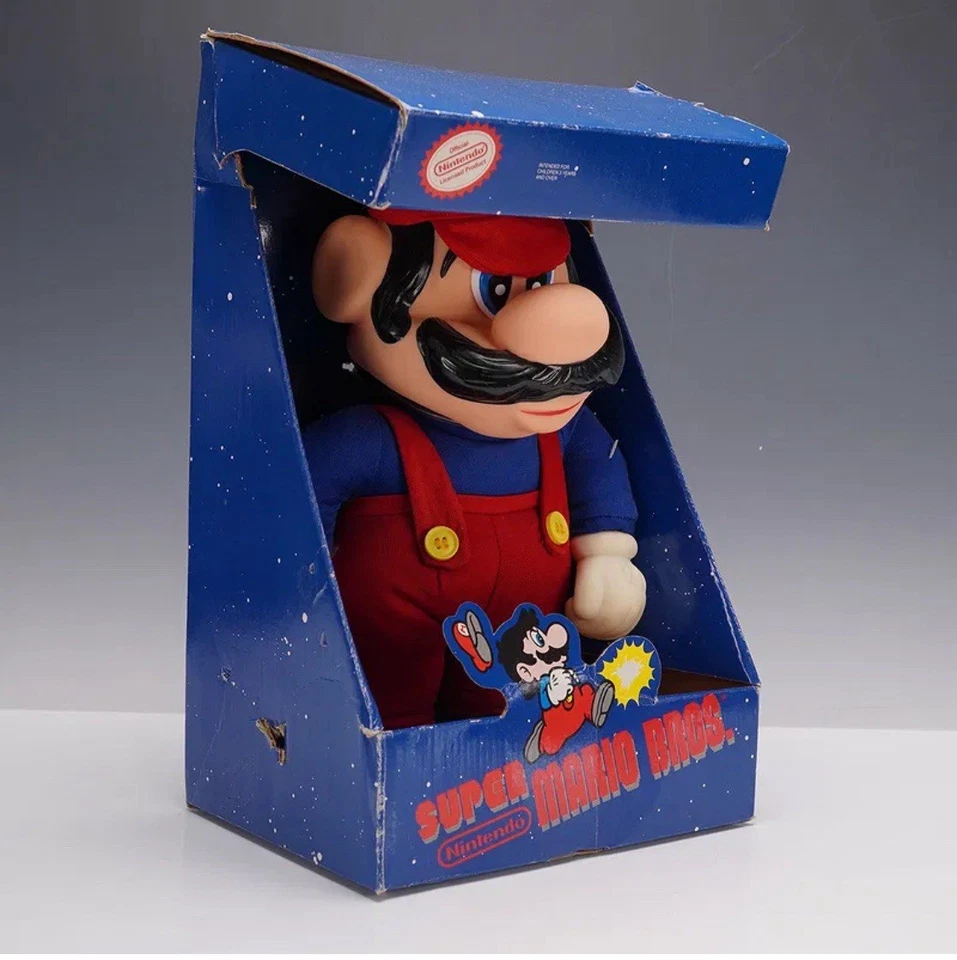 🍄🍄 Figura Muñeca Applause Nintendo Super Mario 1989 De Colección NUEVA EN CAJA RARA🍄🍄 Foto 4 de 4
