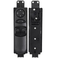 Newparts DK32727 Fensterheber Schalterleiste Vorne Links LHD Schwarz 12 Pins