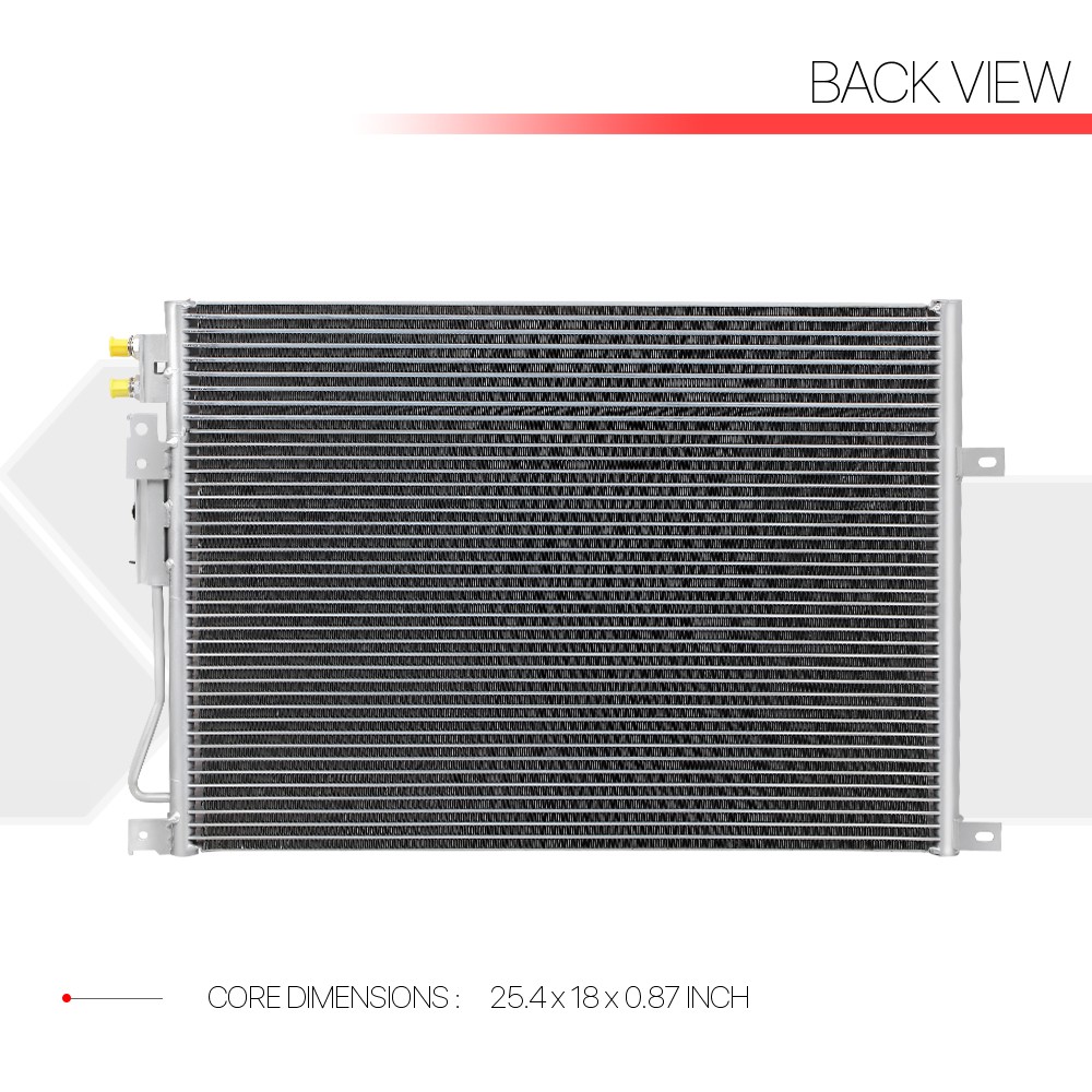 Jeep AC Condenser TYC 3247 Parallel Flow AC Condenser For Jeep - OEM ...
